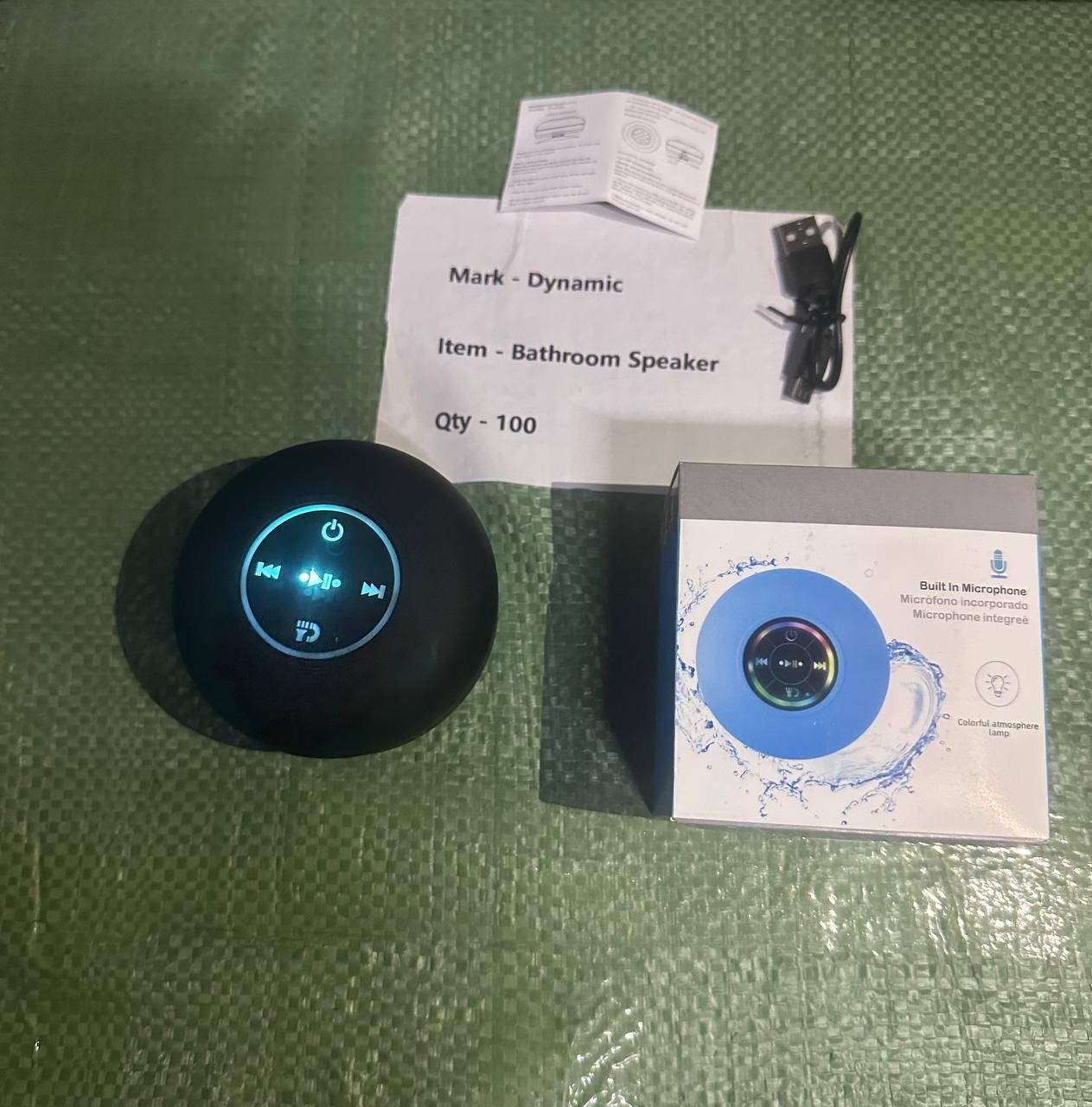 AquaBeat™ Mini Waterproof Bluetooth Speaker