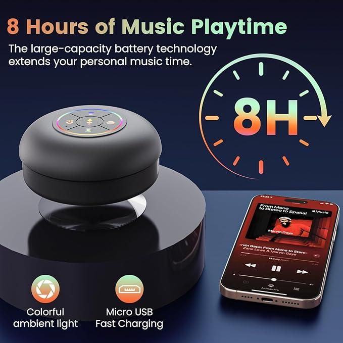 AquaBeat™ Mini Waterproof Bluetooth Speaker