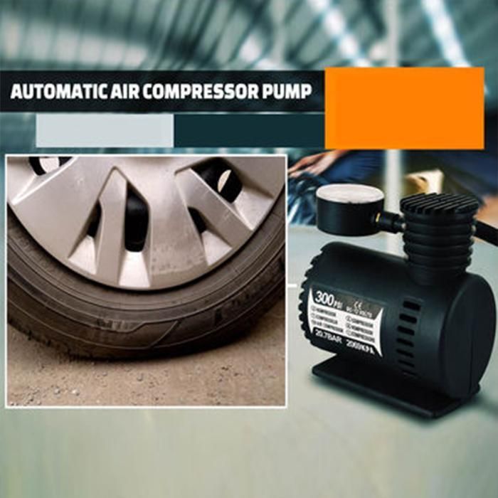 PowerInflate 300 PSI Multipurpose Portable Air Compressor